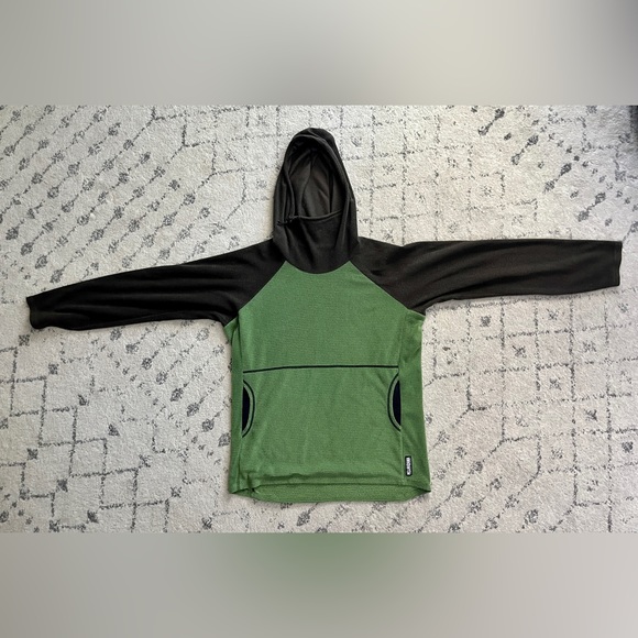 Melanzana Other - Melanzana Microgrid Hoodie- Men’s XXL- Green/Brown